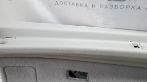 Lower trunk door trim Lexus RX350 RX450h 10-15 gray, scratches, abrasions, needs cleaning