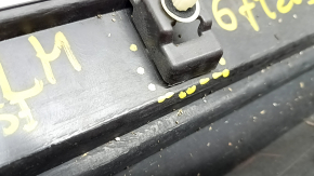 Left threshold Lexus ES300h ES350 13-18 red, scratches, pressed, broken fasteners, cracks