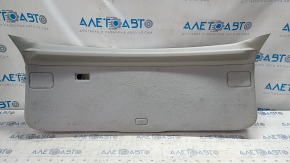 Lower trunk door trim Lexus RX350 RX450h 10-15 gray, scratches, abrasions, needs cleaning