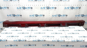 Right threshold Lexus ES300h ES350 13-18 red, scratches, pressed, broken fasteners,