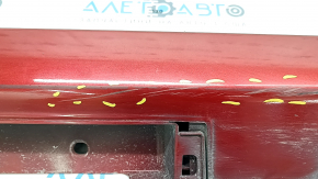 Right threshold Lexus ES300h ES350 13-18 red, scratches, pressed, broken fasteners,