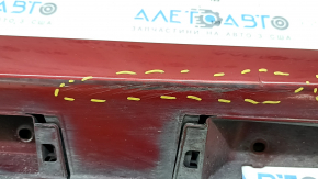 Right threshold Lexus ES300h ES350 13-18 red, scratches, pressed, broken fasteners,