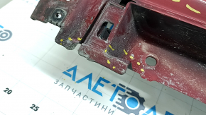 Right threshold Lexus ES300h ES350 13-18 red, scratches, pressed, broken fasteners,