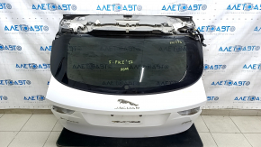 Bare tailgate with glass Jaguar F-Pace X761 17-20 white 1AA, with wiring, scratches