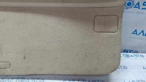 Lower trunk door trim Lexus RX350 RX450h 10-15 beige, scratches, dry cleaning, tear