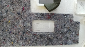 Lower trunk door trim Lexus RX350 RX450h 10-15 beige, scratches, dry cleaning, broken fasteners