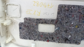 Lower trunk door trim Lexus RX350 RX450h 10-15 beige, scratches, dry cleaning, broken fasteners