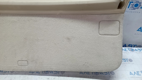Lower trunk door trim Lexus RX350 RX450h 10-15 beige, scratches, dry cleaning, broken fasteners