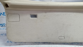 Lower trunk door trim Lexus RX350 RX450h 10-15 beige, scratches, dry cleaning, broken fasteners