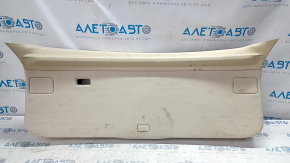 Lower trunk door trim Lexus RX350 RX450h 10-15 beige, scratches, dry cleaning, broken fastener