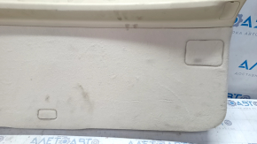 Lower trunk door trim Lexus RX350 RX450h 10-15 beige, scratches, dry cleaning, broken fastener