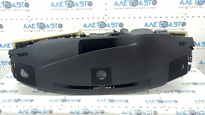 Torpedo front panel with AIRBAG Lexus ES300h ES350 13-18 black with beige, scratches, for cleaning