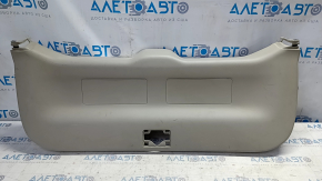 Lower trunk door trim Toyota Prius V 12-17 gray, no lower plug, scratches
