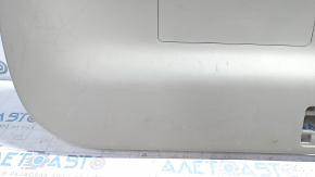 Lower trunk door trim Toyota Prius V 12-17 gray, no lower plug, scratches