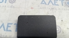 Trunk door plug center lock Toyota Prius V 12-17 dark gray, worn