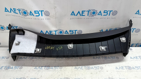 Trunk door trim center Toyota Prius 50 16-22 black under wiper, scratches