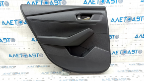 Door trim card rear left Honda Accord 23- leather black, armrest leather, tear