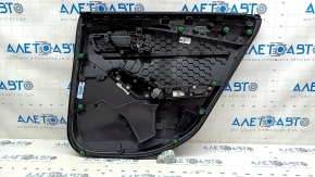 Door trim card rear left Honda Accord 23- leather black, armrest leather, tear