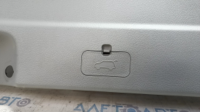 Lower trunk door trim Kia Sorento 14-15 rest gray, scratches, abrasions