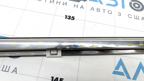 Molding door-glass central rear right Lexus ES300h ES350 13-18 chrome, worn