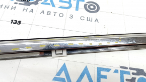 Molding door-glass central rear right Lexus ES300h ES350 13-18 chrome, worn