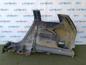 Quarter wing rear right Volvo XC90 16-22 blue, on the body, bumps