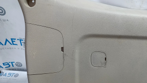 Lower trunk door trim Kia Sorento 14-15 rest beige, worn, scratches