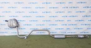 Exhaust line middle and rear part with barrel Honda Accord 23- hybrid dented
