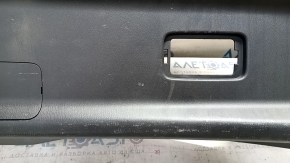 Lower trunk door trim Mazda CX-9 16-23 black scratches, dented plug
