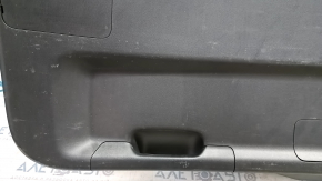Lower trunk door trim Mazda CX-9 16-23 black scratches, dented plug