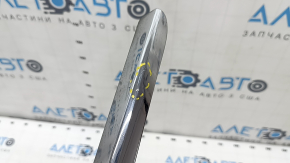 Front bumper grille frame Lexus ES300h ES350 13-15 pre-rest, chrome, cracks, bumps