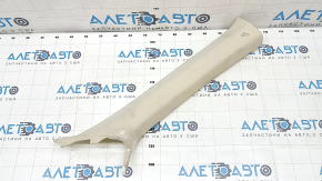 Front pillar trim upper right Lexus ES300h ES350 13-15 beige, for dry cleaning