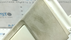 Center pillar trim upper belt left Lexus ES300h ES350 13-18 beige, scratches, needs cleaning