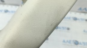 Center pillar trim upper belt left Lexus ES300h ES350 13-18 beige, scratches, needs cleaning