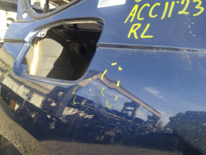 Quarter wing rear left Honda Accord 23- blue, on the body, dents, bumps