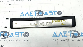 Door sill trim rear left outer Lexus ES300h ES350 13-18 chrome, worn, corrosion