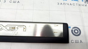Door sill trim rear left outer Lexus ES300h ES350 13-18 chrome, worn, corrosion