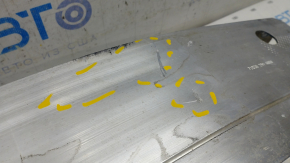 Honda Accord 23 rear bumper reinforcement - dented, torn, fasteners torn off