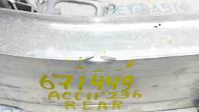 Honda Accord 23 rear bumper reinforcement - dented, torn, fasteners torn off