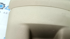 Center console trim rear Lexus ES300h ES350 13-18 beige, 2 parts, with cigarette lighter, scratches