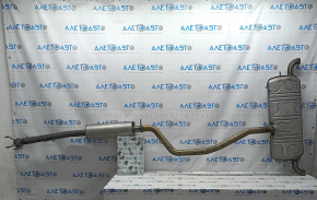 Exhaust line middle part Mercedes GLA 15-20 FWD