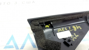 Door plug triangle inner rear Honda Accord 23- black, broken fastening
