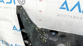 Front bumper protection Mercedes GLA 15-17 crack, no fragment