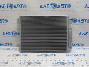 Air conditioning radiator condenser with automatic transmission cooling Dodge Challenger 09- NISSENS