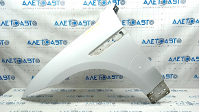 Front left wing Jaguar F-Pace X761 17- aluminum, white 1AA, with brackets