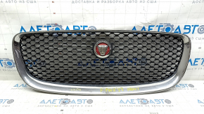 Radiator grill grill Jaguar F-Pace X761 17-20 with emblem, chrome, sand