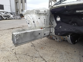 Front right quarter Mercedes GLA 15-20 on the body, white