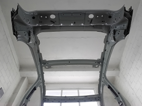 Metal roof Mercedes GLA 15-20 under the hatch, on the body