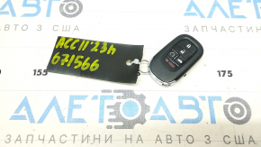 Smart Key Honda Accord 23- 5 buttons, type 2, erased inscription