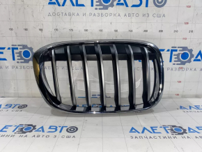 Radiator grill right BMW X1 F48 16-19 X-line gray grill